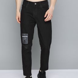 Kook N Keech Men Black Printed Detail Stretchable Jeans-image-61