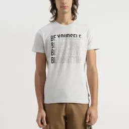 United Colors Of Benetton Grey Cotton Regular Fit Printed T-Shirt-picture-41