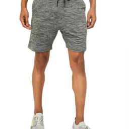 Kappa Black Regular Fit Self Pattern Sport Shorts-image-47