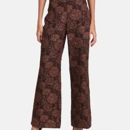 Kazo Brown Regular Fit Pants-image-73