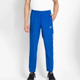 adidas Blue Regular Fit ASTRO WIND Sports Trackpants-image-70