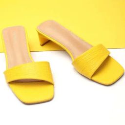 Van Heusen Women's Yellow Casual Sandals-image-91