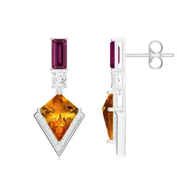 Kicky & Perky Pietra 925 Sterling Silver Earrings For Women-image-42