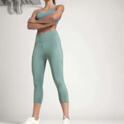 Puma Green Sports Tights-image-35