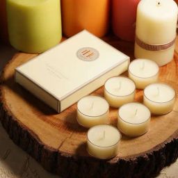 Pure Home and Living White Lavender & Chamomile Tea Lights - Set of 6-image-56