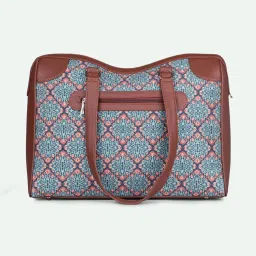 ZOUK Kolkata Nouveau Printed Tote Handbag image 5