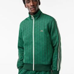 Lacoste Green Regular Fit Printed Sweatshirt-image-23