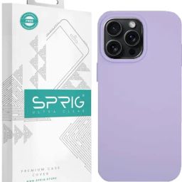 Sprig Liquid Silicone Magnetic Back Cover for APPLE iPhone 15 Pro (Purple)-image-67