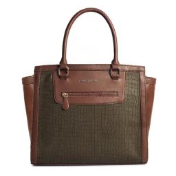 Gauge Machine Green Textured Handbag-image-77