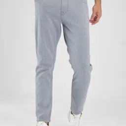 Spykar Grey Slim Fit Jeans-image-47