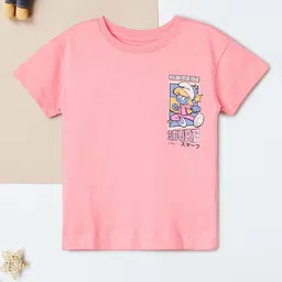 max Girls Floral Pockets T-shirt-13