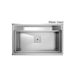 Hekken Single Bowl Kitchen Sink Cabana Series 34x20x10 inch International Satin Finish Stainless Steel, hék-Cabana-8650-picture-23