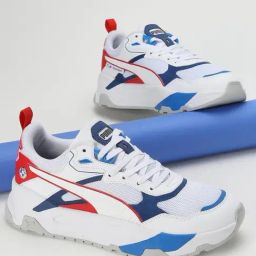 Puma Men's BMW Motorsport Trinity White Casual Sneakers-image-50
