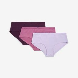 Wunderlove by Westside Lavender Cotton Briefs - Pack of 3-picture-43