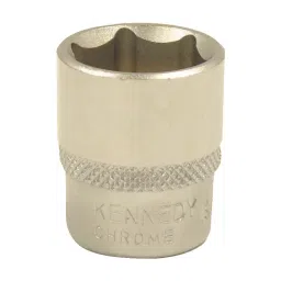 Kennedy-Pro 3/8 Inch Square Drive Single Hex Socket Size - 19 mm-15