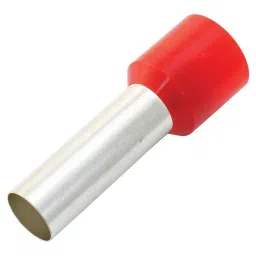 MULTICOMP PRO Wire / Bootlace Ferrules FERRULE, 2AWG, 39MM, NYLON, RED, PK25, E35-25-RED-image-89