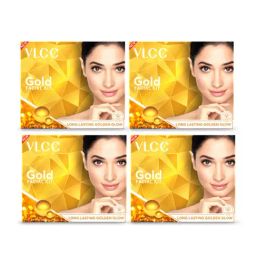 VLCC Gold Facial Kit - Pack of 4-37