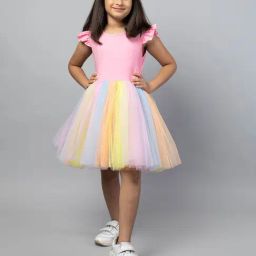 Zip Zap Zoop Girls Pink Regular Fit Dress-image-87