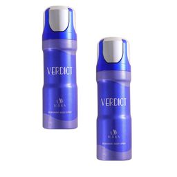 BIRRA Set Of 2 Verdict Deodorant - 200ml Each-18