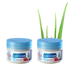 ROSA Set Of 2 Cold Cream With Aloe Vera & Vitamin E 100ml Each image 1