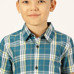 Killer Boys Premium Windowpane Checks Opaque Checked Casual Shirt-picture-36