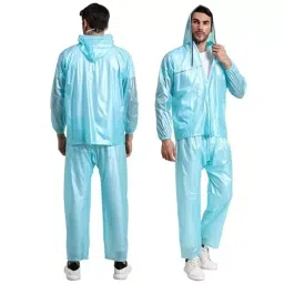 HACER Polyester Material Random Color Hooded Aura Safari Raincoat for Unisex-Adult Size XXL, HC_2XL_RC-picture-20