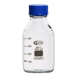 Glassco GC-274.202.03 Chemical Bottle with Reagent Narrow Clear Mouth 500 ml (Pack of 10 Pcs)-9