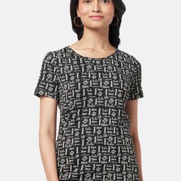 Honey by Pantaloons Women Printed T-shirt-picture-10