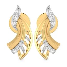 PC Jeweller Dawayne 22 kt Gold Earrings-image-46