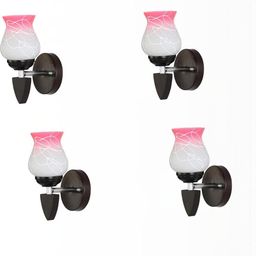 SOMIL Pink Glass Cylinder Wall Lamps-image-126