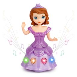 Fiddlerz Musical Toy Battery Operated Dancing Angel Girl Princess Doll Toy with Flashing Lights and Bump and Go Action for Kids Early Learning Toy -  (Colors and Designs May Vary)-15