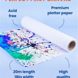 Dabble Art Roll ( Baby's first Canvas) image 2