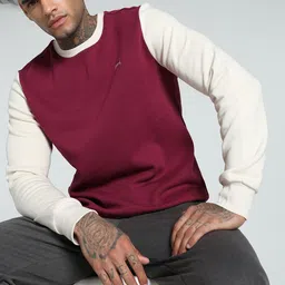 Puma Colorblock Crew-Neck Sweatshirt-image-4