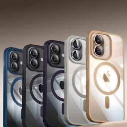 Luxury Kase Solid Printed iPhone 16 Plus Back Case Mobile Accessories-51