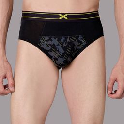 FRENCHIE X-Sin Printed Mid Rise Anti Bacterial Tencel Micro Modal Brief-picture-34