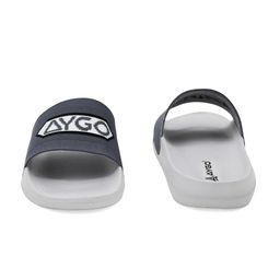 AYGO Men Self Design Sliders Flip Flops image 2
