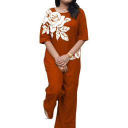 BlueWears Printed T-shirt with Palazzos-image-132