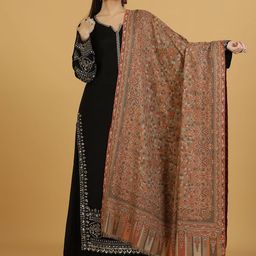 La Vastraa Women Floral Woven Design Shawl-image-54