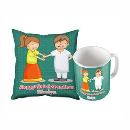 SKYTRENDS Set Of 2 Multicoloured Satin Cushion Covers-54