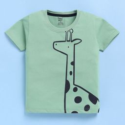 Toonyport Boys Animal Graphic Printed Round Neck Cotton T-shirt-picture-48