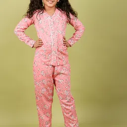 TWEENY MINI Girls Printed Night suit-image-87