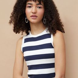 Ginger by Lifestyle Women Striped Print Crop Top-picture-42