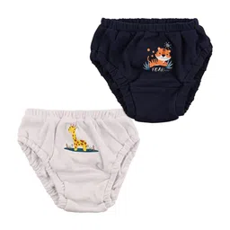 Nuluv Boys Pack Of 2 Printed Pure Cotton Basic Briefs NLINFBI2004-ON-12M-image-76