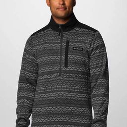 Columbia Sweater Weather Printed Half Zip ll Fleece Jacket-33