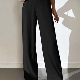 BROADSTAR Women Smart High-Rise Easy Wash Trousers-picture-38