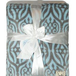 Piccolo Bambino Super Soft Stroller Blanket - Blue-image-99