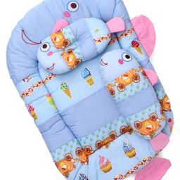 Baby Gadda Set Fish Shape - Blue-picture-17