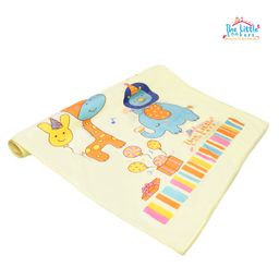 The Little Lookers 100% Cotton Printed Towel - Light Yellow ( Print May Vary )-image-76
