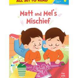 All Set To Read Fun with Letter M Matt and Mel's Mischief Readers Book - English-7