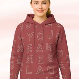 HELLCAT Women Typography Printed Hooded Pullover Sweatshirt-picture-49